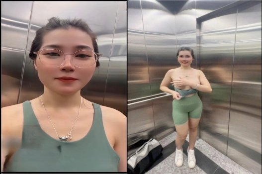 Phim Sex Việt Nam Lan Anh thổi kèn điệu nghệ trong thang máy