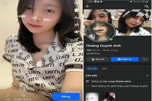 Lộ link Hoàng Quỳnh Anh nhấp nhỏm với bạn trai