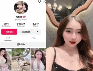 Tiktoker Chin bị chịch há mồm