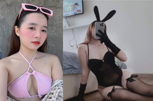 Bạn gái tự nhấp thật nhanh mới sướng