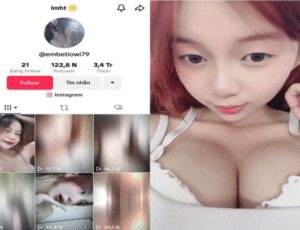 Huyền Trân vếu to nằm hưởng thụ