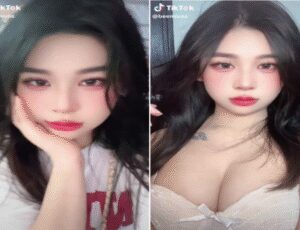 Tiktoker xinh nằm ngửa hưởng thụ